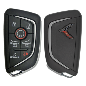 2021 Chevrolet Corvette Smart Remote Key Fob 7B w Trunk Hood Convertible Top Remote Start FCC YG0G20TB1 PN 13554501