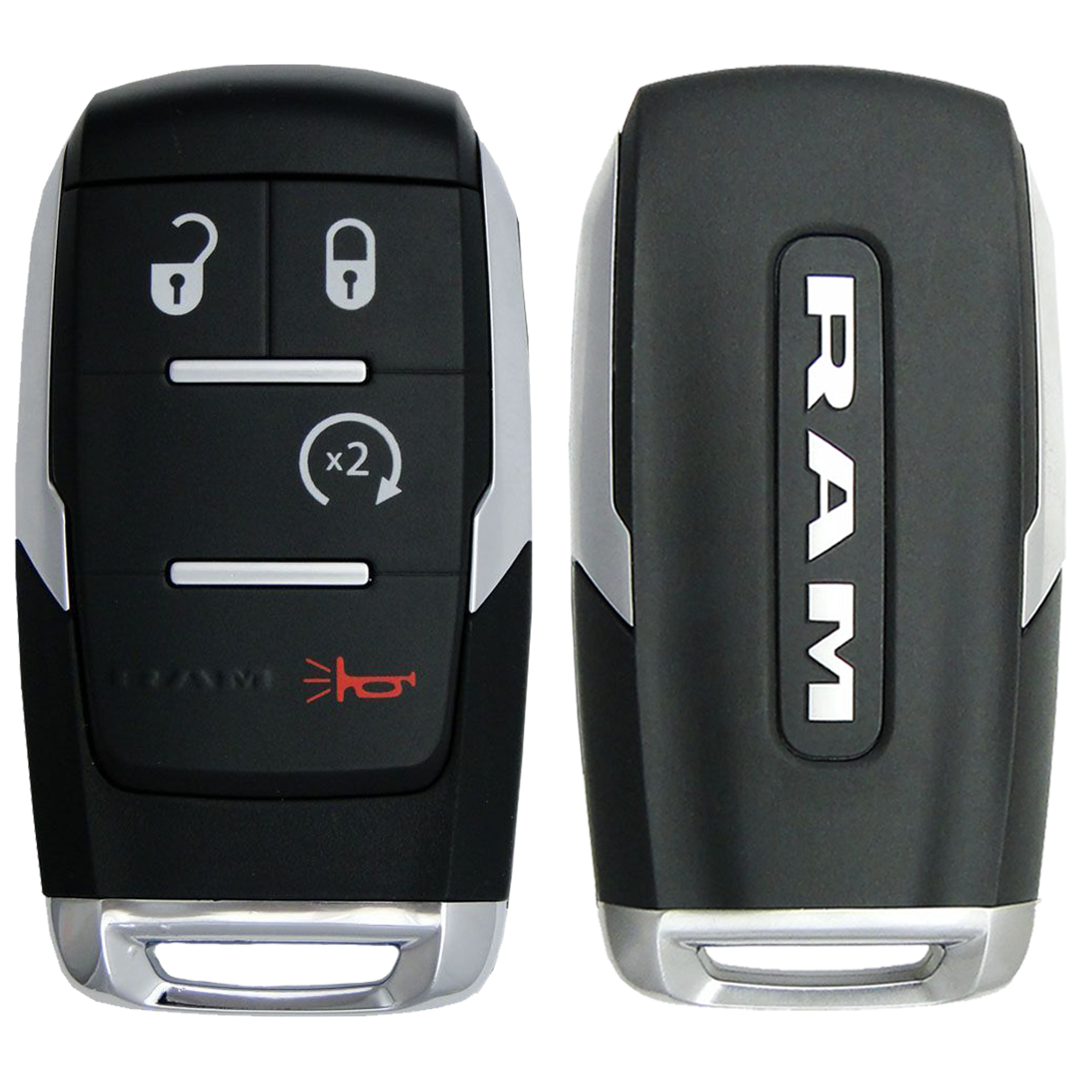 2022 Dodge Ram 5500 Smart Remote Key Fob 4B w Remote Start FCC GQ4-76T PN 68365327AB