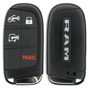 2022 Ram Promaster Smart Remote Key Fob 4B w Driver Door Unlock Rear Door Unlock FCC M3N-40821302 PN 7FF24LXHAB