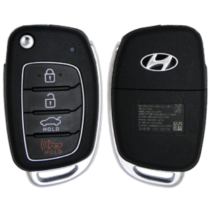 2019 Hyundai Sonata Remote Flip Key Fob 4B w Trunk FCC TQ8-RKE-4F25 PN 95430-C1210
