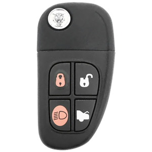 2002 Jaguar S-Type Remote Flip Key Fob 4B w Trunk FCC CWTWB1U243 PN C2C-24317