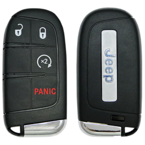 2018 Jeep Renegade Smart Remote Key Fob 4B w Remote Start FCC M3N-40821302 PN 6BY88DX9AA