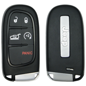 2019 Jeep Cherokee Smart Remote Key Fob 5B w Hatch Remote Start FCC GQ4-54T PN 68141580AG