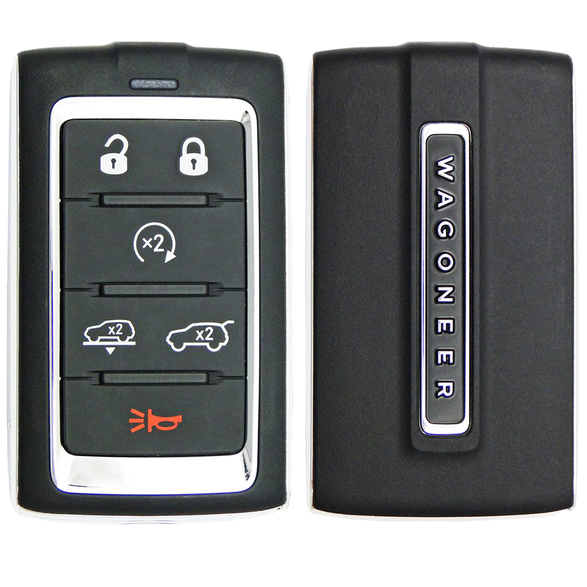 2022 Jeep Wagoneer Smart Remote Key Fob 6B w Lift Hatch Remote Start FCC M3NWXF0B1 PN 68425092AA