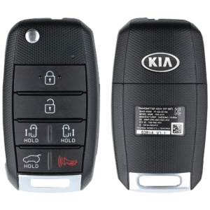 2018 Kia Sedona Remote Flip Key Fob 6B Gen 2 w Sliding Doors FCC TQ8-RKE-4F21 PN 95430-A9300