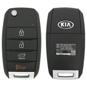 2018 Kia Forte Remote Flip Key Fob 4B w Trunk FCC OSLOKA-875T YD PN 95430-A7200