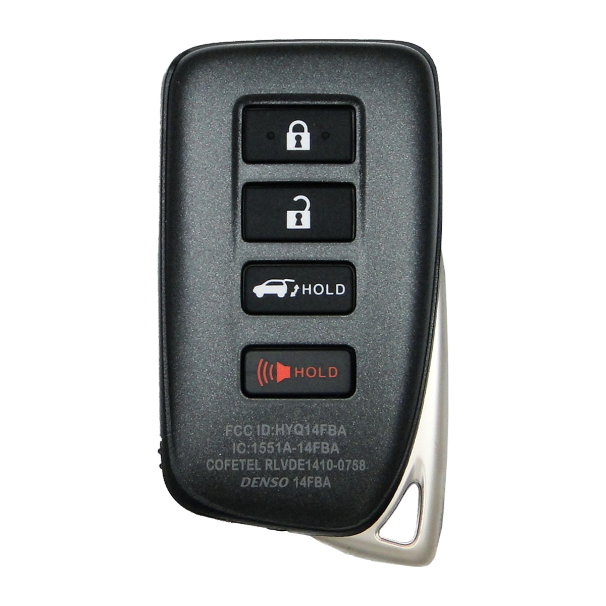 2020 Lexus LX570 Smart Remote Key Fob 4B w Hatch FCC HYQ14FBA AG Board 2110 PN 89904-78470 - Image 2