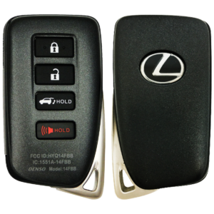 2019 Lexus RX450h Smart Remote Key Fob 4B w Trunk FCC HYQ14FBB G Board 0010 PN 89904-0E160