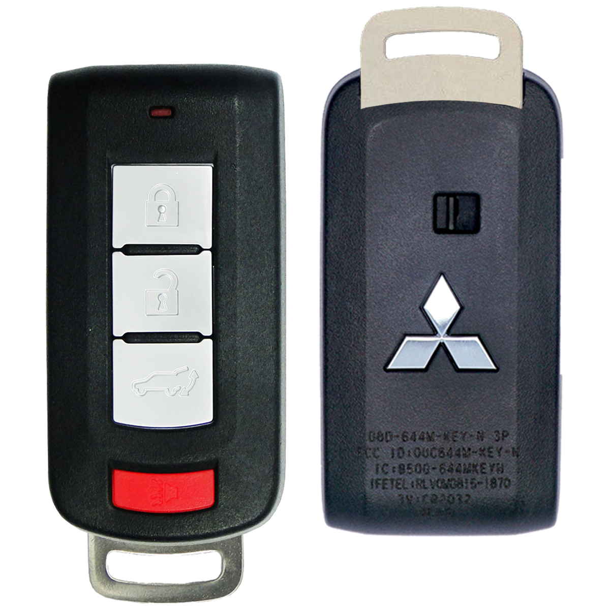 2020 Mitsubishi Outlander Smart Remote Key Fob w Power Hatch 4B FCC OUC644M-KEY-N PN 8637A817