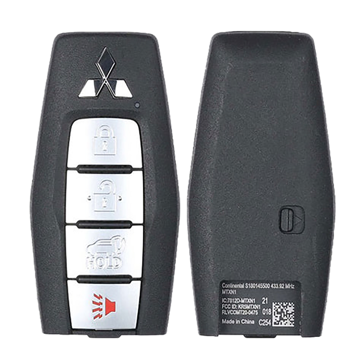 2021 Mitsubishi Outlander Smart Remote Key Fob 4B w Hatch FCC KR5MTXN1 PN 8637C254