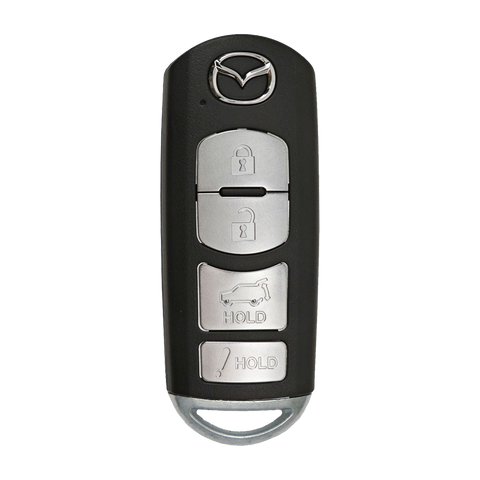 2019 Mazda CX-5 Smart Remote Key Fob 4B w Hatch FCC WAZSKE13D02 PN TKY2-67-5DY