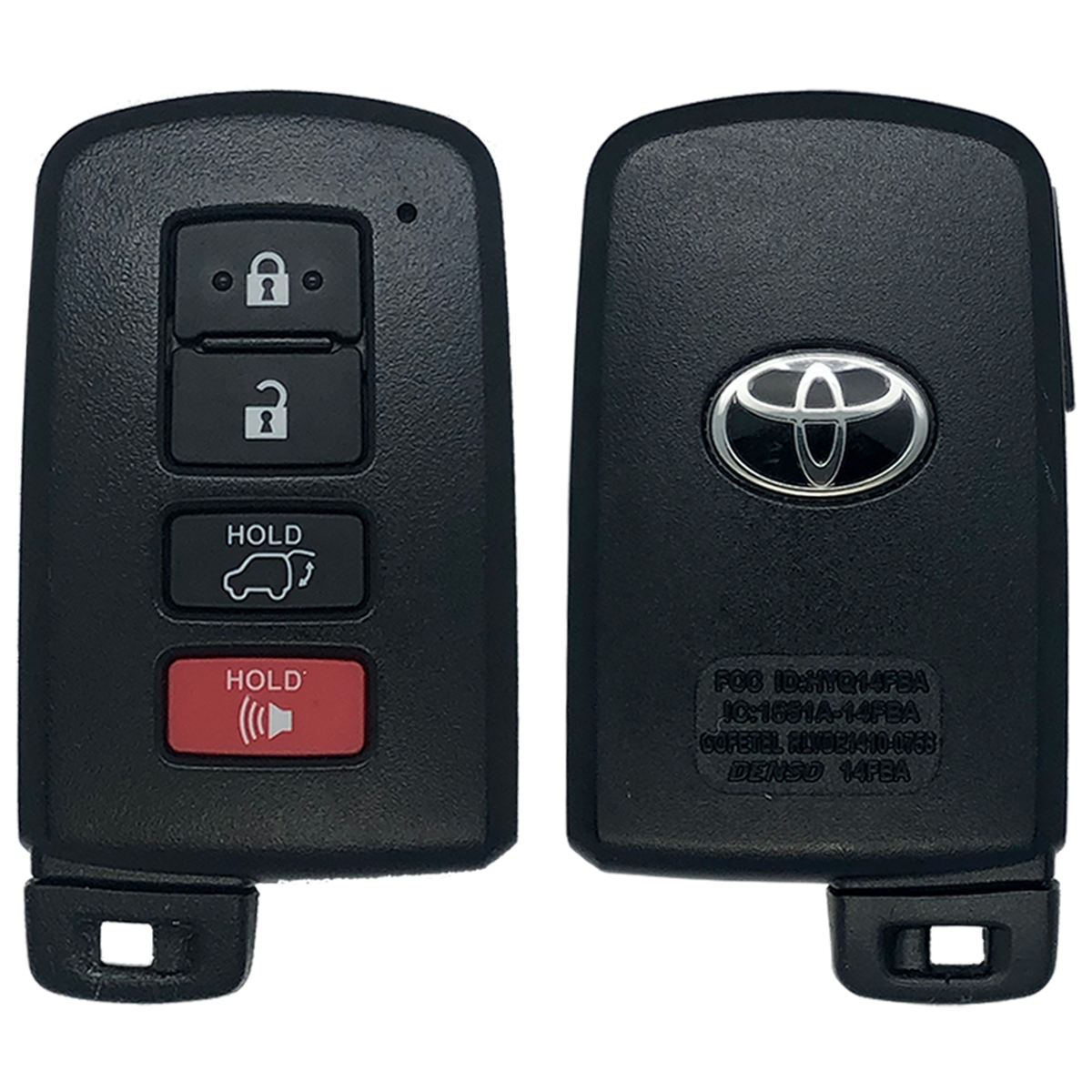2020 Toyota Sequoia Smart Remote Key Fob 4B FCC HYQ14FBA AG Board PN 89904-0E121