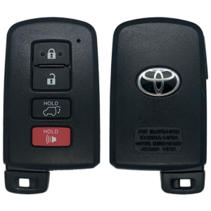 2018 Toyota RAV4 Smart Remote Key Fob 4B w Hatch FCC HYQ14FBA 0020 Electronics PN 89904-0R080