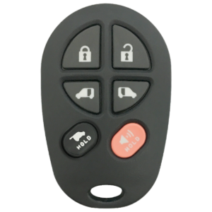 2018 Toyota Sienna Keyless Entry Remote Key Fob 6B w Sliding Doors Hatch FCC GQ43VT20T PN 89742-AE050