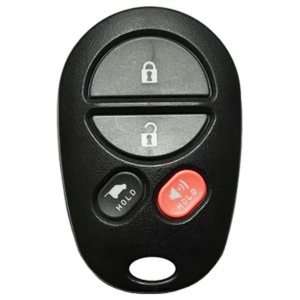 2018 Toyota Sequoia Keyless Entry Remote Key Fob 4B w Hatch FCC GQ43VT20T PN 89742-0C040
