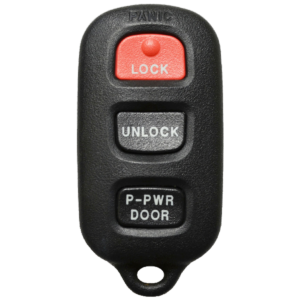 2000 Toyota Sienna Keyless Entry Remote Key Fob 4B w Power Door FCC GQ43VT14T PN 89742-08070