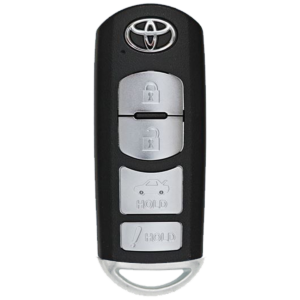 2018 Toyota Yaris iA Smart Remote Key Fob 4B w Trunk FCC WAZSKE13D01 PN 89904-WB001