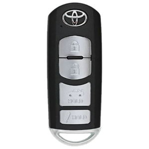 2018 Toyota Yaris iA Smart Remote Key Fob 4B w Trunk FCC WAZSKE13D02 PN 89904-WB001