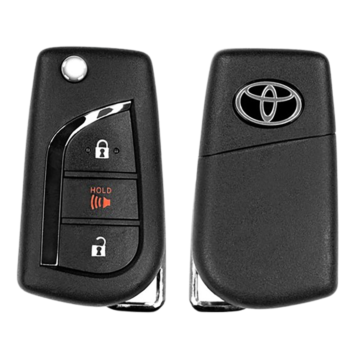 2021 Toyota C-HR Remote Flip Key Fob 3B FCC MOZB3F2F2L JAPAN BUILT PN 89070-10082